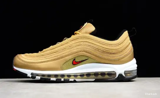 QS AIR METALLIC MAX 97 NIKE OG 884421-700 GOLD 0526
